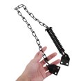 thumbnail image 3 of ADDHAT 2Jgo De Puerta Con Cadena Antiviento Ajustable De Metal Negro Para Puertas Domésticas, 3 of 8