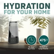 PureGuardian 475 Sq. ft, 1 Gallon Ultrasonic Cool Mist Humidifier with Aroma Tray, H980C