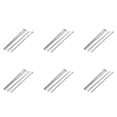 thumbnail image 1 of M6 x 150mm Vis Hexagonale en Acier Inoxydable Entièrement Filetée 24 Pcs, 1 of 4