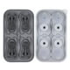 thumbnail image 4 of Molde para cubitos de hielo con forma de bulldog francés, 4 agujeros, divertidas formas de bulldog francés, bandeja para cubitos de hielo para whisky y cócteles., 4 of 5