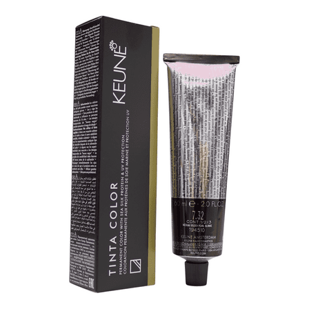 Keune Tinta Color 7.32 Permanent Color Medium Golden Pearl Blonde 2 Oz