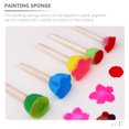 thumbnail image 4 of 15 piezas de pinceles de esponja de niños portátiles para niños Cepillos de esponja para niños Cepillos de esponja de graffiti para niños, 4 of 6