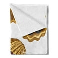 thumbnail image 2 of Pearls Soft Flannel Fleece Throw Blanket, Open Shells Different Type of Shapes Wealth Gemstone of the Sea Print, Cozy Plush for Indoor and Outdoor Use, 70" x 90", Multicolor, by Ambesonne, 2 of 5