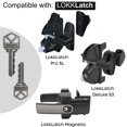 thumbnail image 5 of Magna Latch Series 3 Key Replacement For Magna-Latch Locks With Forward Facing Keyhole (New Style) - Key 313131 For Lokklatch & MagnaLatch Pool Gate Safety Latch Models Bundled With Key Float Keychain, 5 of 5