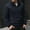 A_Navy, variant on LMOIPLI Mens Quarter Zip Fall Winter Casual Hoodie Sweatshirt Solid Color Long Sleeve Drawstring Pullover Top Clothing Dark Gray L