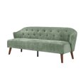 thumbnail image 5 of Leumius 73.6" 3-Seater Sofa, Modern Tufted Upholstered Couch Comfy Upholstered Sofa for Living Room, Apartment, Green, 5 of 9