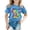 Blue, variant on Children's Printed T Shirt With Inspirational Letter Print Pattern Crew Neck T Shirt (1 13 Years) Small Boy Clothe