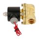 thumbnail image 5 of Válvula solenoide AC110V PT3 / 4, Jectse 1pc PT3 / 4 Válvula solenoide de latón normalmente cerrada de dos puertos Válvula de agua Válvula electromagnética NC Válvula magnética eléctrica Amonsee No, 5 of 5