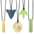thumbnail image 1 of Collar masticable MISSLILI Sensory Chew para personas con autismo, TDAH y dentición, 1 of 7