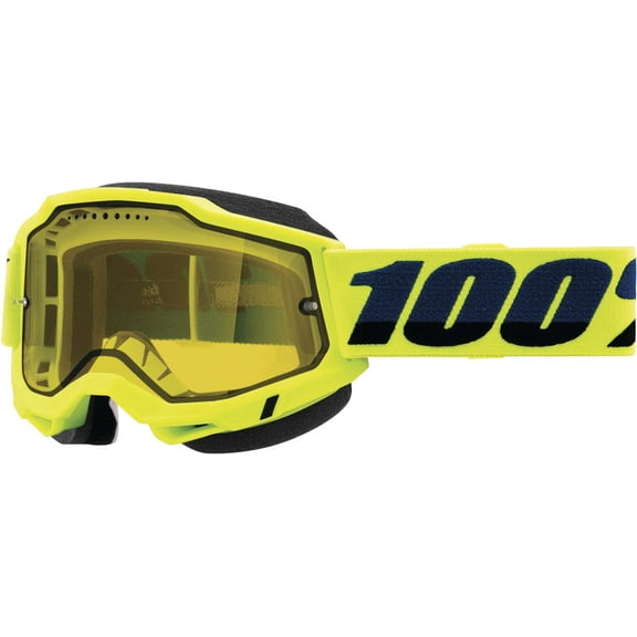 Accuri 2 Snowmobile Goggle Fluo Yellow Yellow Lens