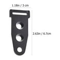 thumbnail image 2 of Miangastore 10pcs Tent Canopy Pole Connector Tent Buckles Fixing Adjusting Buckle Black, 2 of 8
