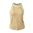 thumbnail image 3 of Admvng Womens Tank Top Stretchy Knit Basic Summer Camisole Blouse, 3 of 7