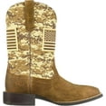 thumbnail image 6 of ARIAT Men's Sport Patriot Western Boot 10 Antique Mocha Suede/Sand Camo Print, 6 of 8