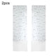 thumbnail image 1 of Cortina transparente bordada, cortina de gasa para ventana, semi sombreado, para balcón, dormitorio, comedor, 100x200cm, azul, 2 piezas Advancent LF0160-01B*2, 1 of 7