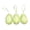 White, variant on Green 3 Piece Easter Hanging Decorations Plastic Easter Eggs For Diy Painting Simulation Ornaments Scene Arrangement Party Decor Bedroom Living Room Office Decoration Green Color