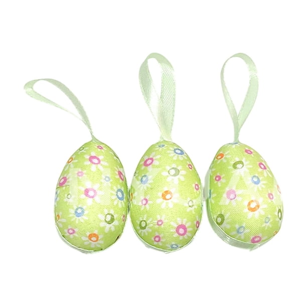 3 decoraciones colgantes de Pascua, simulación de pintura, adornos decorativos, arreglo de escena, accesorios colgantes de resurrección.