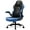 Blue, variant on GTPLAYER Ergonomic 360° Swivel Gaming Computer Desk Chair with Footrest and Lumbar Support, Red