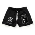 thumbnail image 4 of Pantalones cortos informales para hombre, ropa de playa de secado rápido, con estampado Vintage de los 90, 3/4, 4 of 4