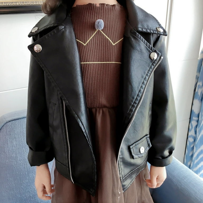 Baby leather jacket 12 hotsell months