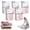 L 5Pcs, variant on No-Pump Large Vacuum Storage Compression Bags, 2026 New Space Saving Storage Bag For Comforters Off-season Gear, Heavy-Duty Reusable Jumbo Cube Vacuum Seal Bags(1Pcs,L)