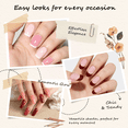 thumbnail image 3 of Morovan 7 Pcs Neutral Nude Pink Nail Polish Set, Soak Off Nail Polish Kit with 2 IN 1 Base and Top Coat, Fall Winter DIY Home Salon Manicure Gift for Women & Girls, 3 of 9