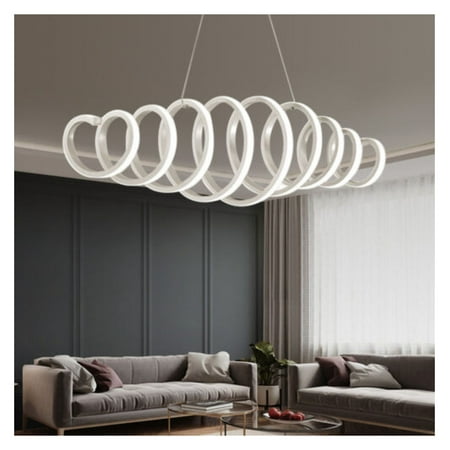 

WANCQ Modern LED Chandelier Dining Room Ceiling Light Pendant Lamp Fixture 88W