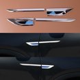 thumbnail image 1 of Set Car Side Fender Trim Cover Strip Emblem Decal Stainless Steel Universal, 1 of 4