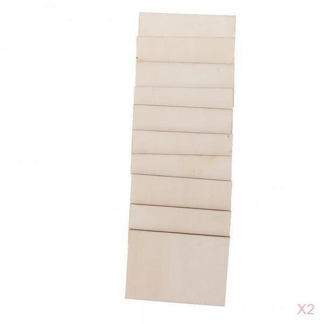 20 Piezas de , 70 Mm X 49 Mm, Contrachapada en , Tarjeta de de , Tarjeta de Nombre de , licencia de Si