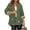 Armygreen, variant on Fantaslook Denim Jackets for Women Trendy Frayed Hem Shackets Casual Button Up Jean Jacket Coats