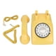 thumbnail image 2 of Teléfono de marcación retro ANGGREK amarillo clásico para oficina, 2 of 8