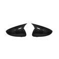 thumbnail image 4 of par de cubiertas de espejo retrovisor para Forte Cerato 2019-2023, pegatina de carcasa de cuerno de buey modificada con patrón de fibra de carbono, 4 of 5
