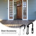 thumbnail image 4 of CRILSTYLEO Sturdy Stainless Steel Door Lock Chain with Antitheft Press Lock for Home Security Assorted Color 2 Pcs, 4 of 8