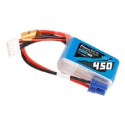 Gens ace 450mAh 3S 11.1V 45C Lipo Battery Pack with EC2 Plug