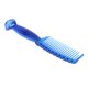 thumbnail image 3 of Peine desenredante de dientes grandes antiestático de 8,6'', peines de peluquería de dientes anchos Azul, 3 of 5