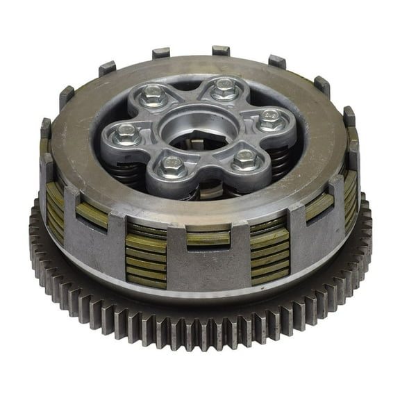 AlveyTech Clutch Assembly with 6 Plates, Replacement Parts for The 200cc, 250cc ATVs and Dirt Bikes