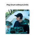 thumbnail image 7 of AeroBand Electronic Drum Set PocketDrum2 MAX（2025 Version）, Air Drum Sticks & Pedals & Bluetooth Adapter, 8 Tones and USB Midi(Earphone Included), 7 of 7