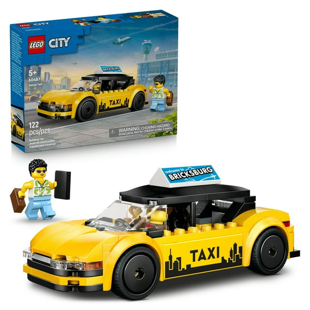 Set LEGO LEGO City Taxi Amarillo 60487