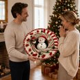 thumbnail image 3 of Christmas Rugs, Rugs Optical Illusion Christmas, Indoor Outdoor Use (60cm*60cm), 3 of 3