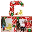 thumbnail image 1 of Xmas Balloons Decorations, Home Decor Xmas Balloon Garland Arch Kit Quick Assembly Candy Shaped  for Party, 1 of 7