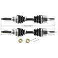 thumbnail image 2 of CV Axle Shaft Assembly & Front Rear Suspension Swingarm Kit & 60V 2500W Brushless Motor Differential 5000RPM for 4 Wheel Drive Shaft Golf Cart Go Kart ATV Quad Buggy 4 Wheelers UTV DIY Parts, 2 of 9