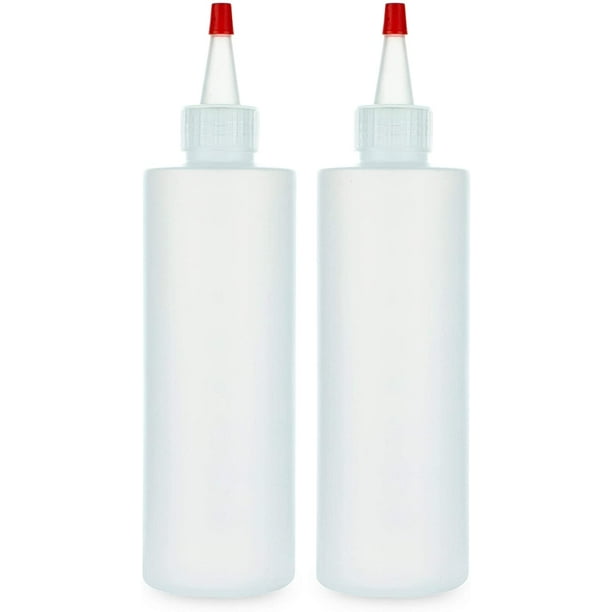 BRIGHTFROM Condiment Squeeze Bottles, 8 Ounce BPA Free Squirt Bottle