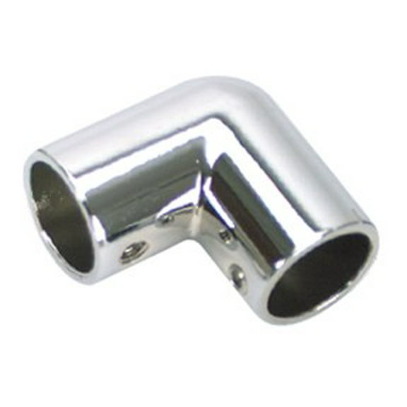 Whitecap 90&Deg; Elbow Rail Fitting, Stainless Steel