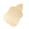 thumbnail image 2 of MasteelfCA Wooden Personalised Guestbook Creative Milk Bottle Shape Wedding Jigsaw Visitors Book, 2 of 7