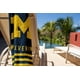 thumbnail image 2 of Toalla de playa Northwest Michigan Wolverines, 76 x 152 cm, rayas, 2 of 2