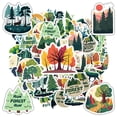 thumbnail image 4 of 35pcs-50pcs Nature Stickers Forest Adhesive Wildlife Decals Trees for Laptops Suitcase Phone, 4 of 9