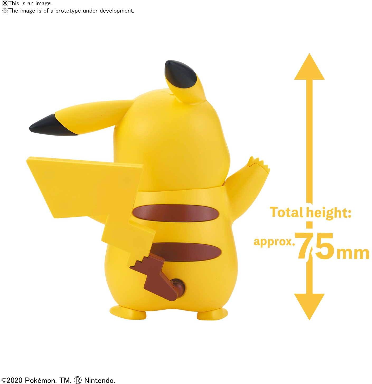 POKEMON Quaxly Quick Model Kit – Bausatz Ohne Kleber, 19 Teile, Einfacher Zusammenbau, Für Sammler & Anfänger