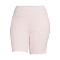 thumbnail image 4 of JMS Just My Size by Hanes Women's Plus Size 4-Pocket Pull-On Bermuda Shorts, 4 of 6