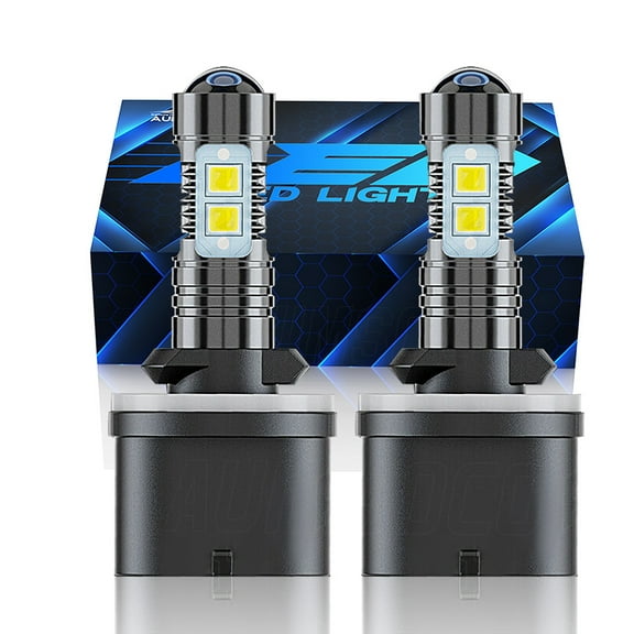 For Ford Mustang 1994-2000 2001 2003 2004 6000K Lighting 40W 880 899 LED Fog Lights Bulbs, 6000K Xenon White High Power Lamps Replacement 893 886 890 892