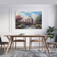 thumbnail image 3 of Fairy Tale Princess Castle Cinderellas Posters Wall Art Painting Canvas Gift Living Room Prints Bedroom Decor Poster Artworks 16x24inch(40x60cm), 3 of 6
