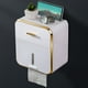 thumbnail image 4 of Portarrollos de papel higiénico de pared, dispensador de rollos de papel higiénico para baño, 4 of 7